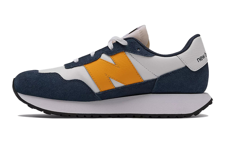 Buy 大童 New Balance 237系列 復古低筒跑步鞋 藍黃色
