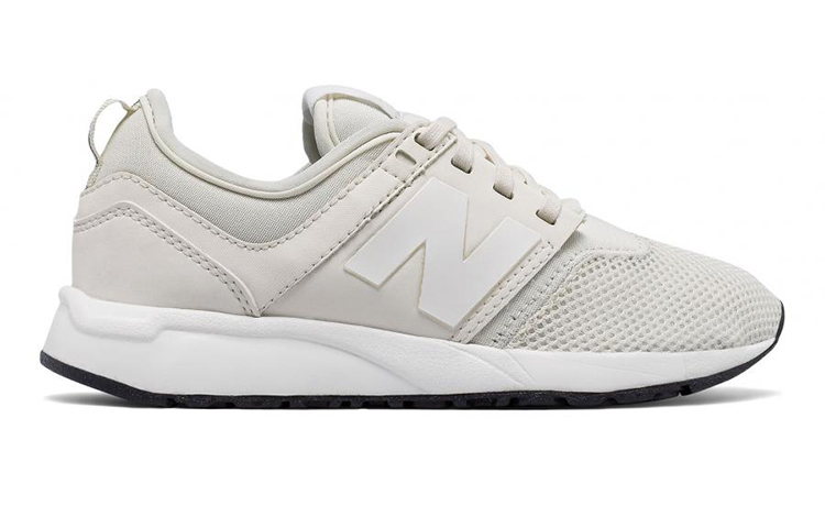 Order 大童 New Balance 247 經典款 防滑透氣 低筒運動跑步鞋 白色