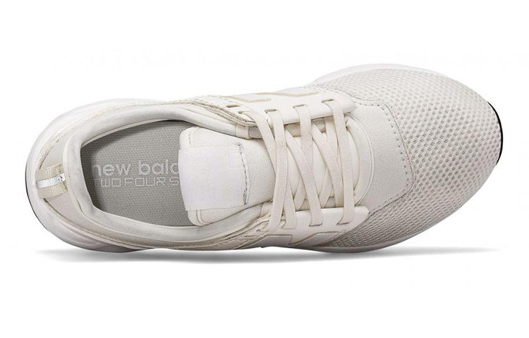 Lookbook 大童 New Balance 247 經典款 防滑透氣 低筒運動跑步鞋 白色