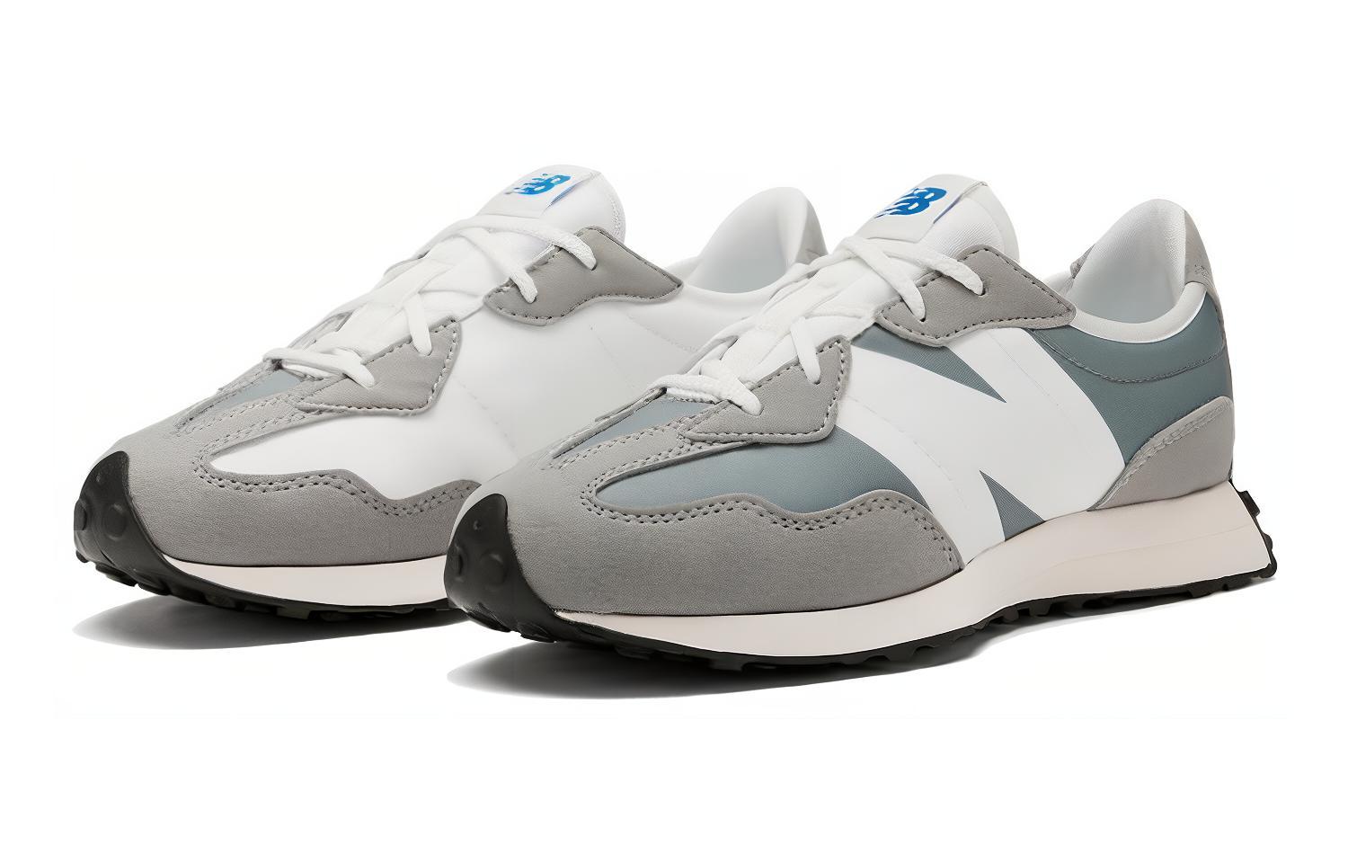 Order 大童 New Balance NB 327 防滑耐磨 低筒 跑步鞋 灰白色