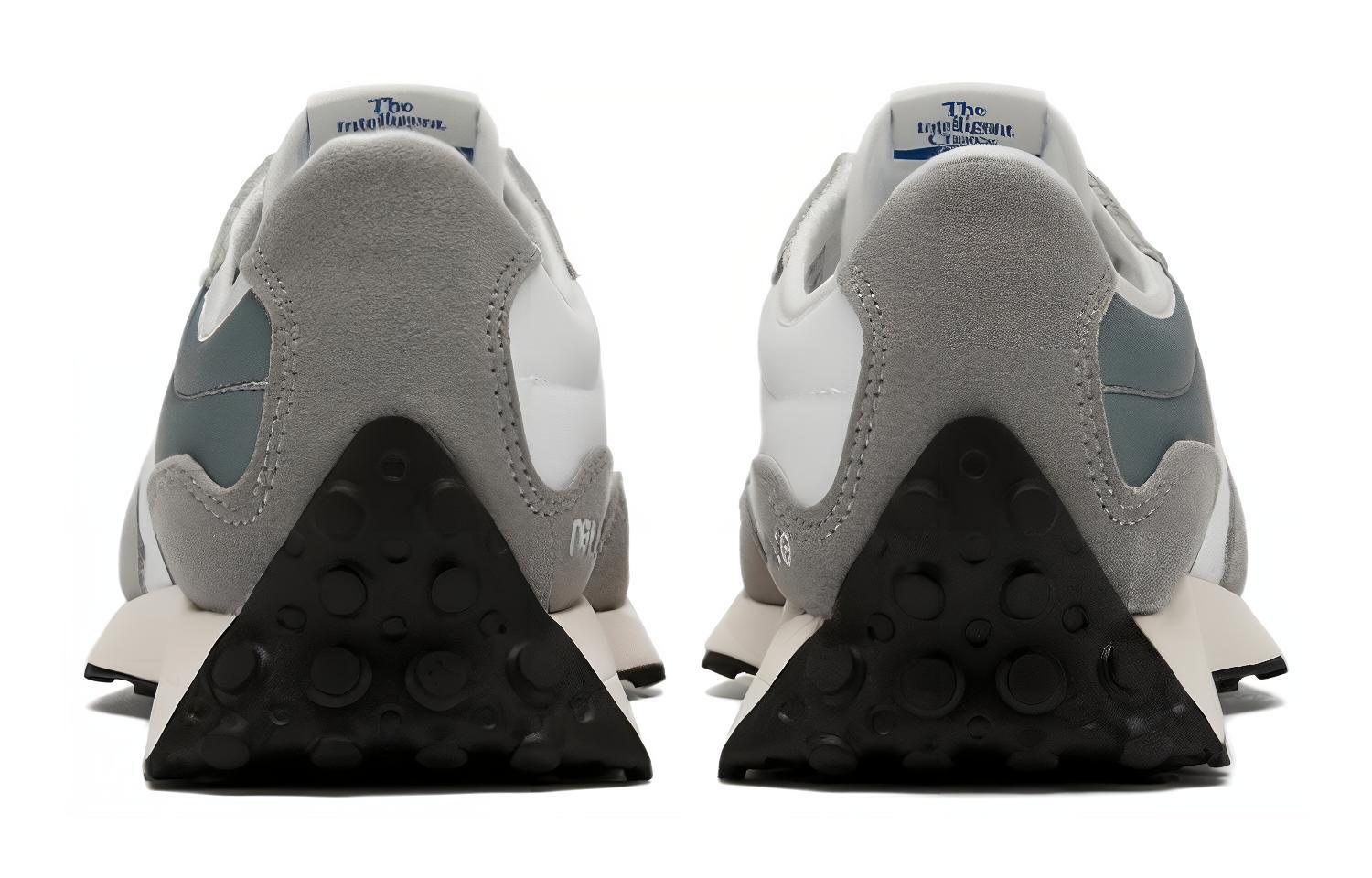 Shop 大童 New Balance NB 327 防滑耐磨 低筒 跑步鞋 灰白色