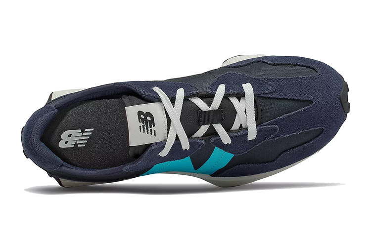 Lookbook (JR) New Balance 327 'Biru Navy' GS327FD