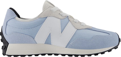 (Youth) New Balance 327 Bungee Lace Little Kid Wide 'Light Chrome Blue' PH327BS-W (Youth) New Balance 327 Bungee Lace Little Kid Wide 'Light Chrome Blue' PH327BS-W