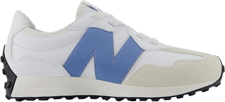 (Youth) New Balance 327 Bungee Lace Little Kid Wide 'White Blue Laguna' PH327SW-W (Youth) New Balance 327 Bungee Lace Little Kid Wide 'White Blue Laguna' PH327SW-W
