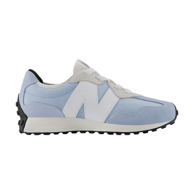(Youth) NB 327 Bungee Lace Little Kid Wide 'Light Chrome Blue'