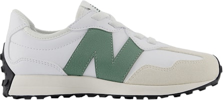 (Youth) New Balance 327 Bungee Lace Little Kid Wide 'White Dark Juniper' PH327SJ-W (Youth) New Balance 327 Bungee Lace Little Kid Wide 'White Dark Juniper' PH327SJ-W