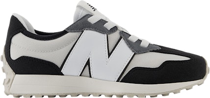 (Youth) New Balance 327 Bungee Lace Little Kid Wide 'Grey White' PH327GX-W (Youth) New Balance 327 Bungee Lace Little Kid Wide 'Grey White' PH327GX-W