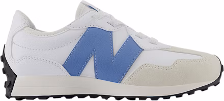 (Youth) New Balance 327 Bungee Lace Little Kid Wide 'White Blue Laguna' PH327SW-W (Youth) New Balance 327 Bungee Lace Little Kid Wide 'White Blue Laguna' PH327SW-W