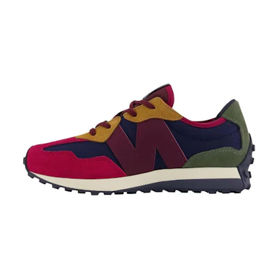 (Youth) NB 327 Burgundy Navy