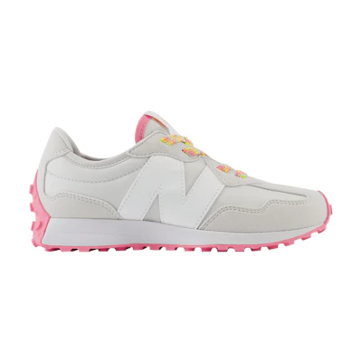(Youth) NB 327 Little Kid Wide 'Grey Matter Bright Pink'