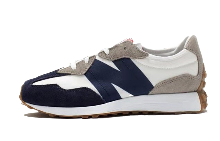 Buy (PS) ニューバランス327 Kグレー/ブルー "ホワイト" GS327WR