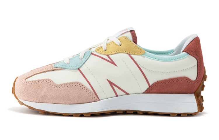 Buy 大童 New Balance NB 327 防滑耐磨透氣 低筒 兒童慢跑鞋 牡蠣粉