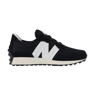 (Youth) NB 327 Wide 'Black White'