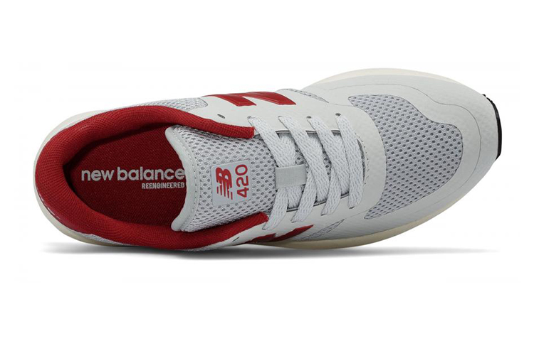 Lookbook (JR) 뉴발란스 420 그레이 레드 (New Balance 420 Grey Red) KFL420DG
