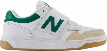 (Youth) New Balance 480 Hook & Loop Little Kid Wide 'Classic Pine' PHB480SG-W (Youth) New Balance 480 Hook & Loop Little Kid Wide 'Classic Pine' PHB480SG-W