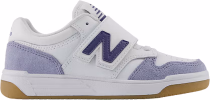 (Youth) New Balance 480 Hook & Loop Little Kid Wide 'White Dream' PHB480IC-W (Youth) New Balance 480 Hook & Loop Little Kid Wide 'White Dream' PHB480IC-W