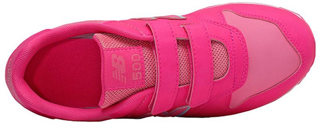 (JR) New Balance 500 'Morado Rojo Velcro' GV500WNP Lookbook (JR) New Balance 500 'Morado Rojo Velcro' GV500WNP