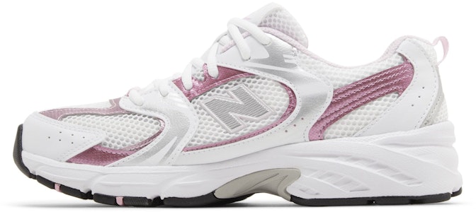 大童 New Balance NB 530 舒適百搭 減震耐磨 低筒 兒童跑步鞋 白粉 Lookbook 大童 New Balance NB 530 舒適百搭 減震耐磨 低筒 兒童跑步鞋 白粉