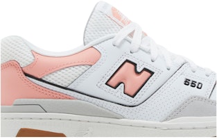 大童 New Balance NB 550 百塔舒適 防滑耐磨 低筒 兒童籃球鞋 灰粉白 Order 大童 New Balance NB 550 百塔舒適 防滑耐磨 低筒 兒童籃球鞋 灰粉白