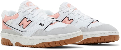 大童 New Balance NB 550 百塔舒適 防滑耐磨 低筒 兒童籃球鞋 灰粉白 Cheap 大童 New Balance NB 550 百塔舒適 防滑耐磨 低筒 兒童籃球鞋 灰粉白