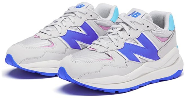 大童 New Balance NB 5740 防滑減震 低筒 兒童跑步鞋 淺灰色 Lookbook 大童 New Balance NB 5740 防滑減震 低筒 兒童跑步鞋 淺灰色