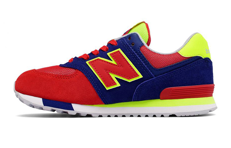 Buy (JR) New Balance 574 'Rojo Cuenca Azul Marino' KL574WIG