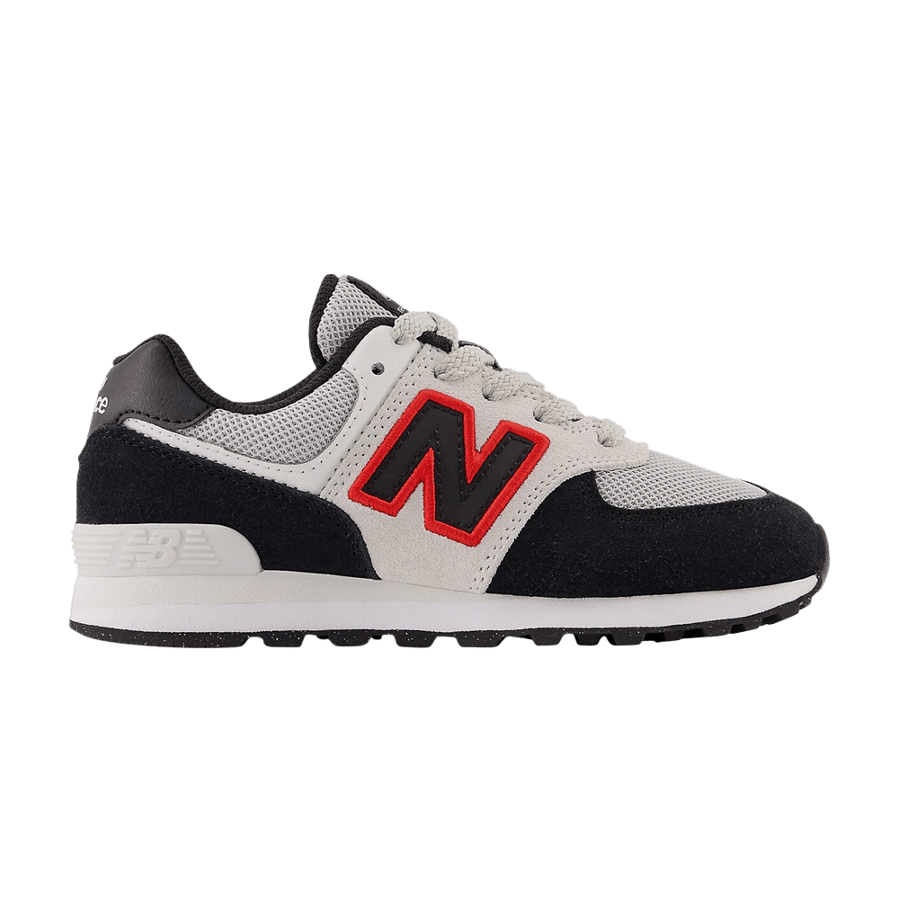 (Youth) New Balance 574 'Black Nimbus Cloud Red' PC574SV1