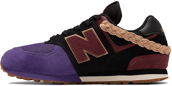 (JR) New Balance 574 'Hitam Ungu' GC574LEV Buy (JR) New Balance 574 'Hitam Ungu' GC574LEV