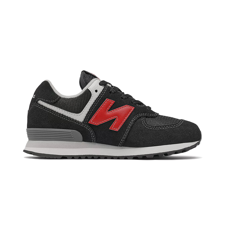 Order (JR) New Balance 574 'Negro y Rojo Equipo' PC574HY1