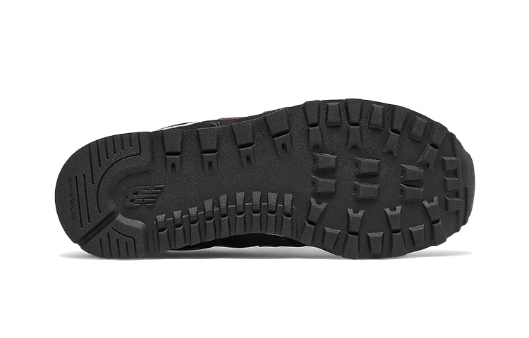 Shop (JR) New Balance 574 'Negro y Rojo Equipo' PC574HY1