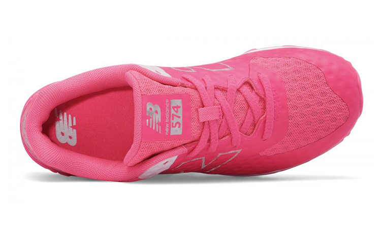 Lookbook 大童 New Balance 574 呼吸版 粉紅色