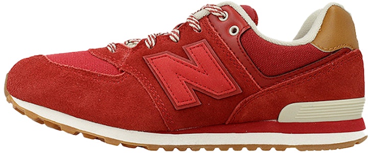 (JR) New Balance 574 'Collegiate Merah Merica' KL574NJG Buy (JR) New Balance 574 'Collegiate Merah Merica' KL574NJG