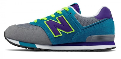 (Youth) New Balance 574 'Cut and Paste Grey Blue' KL574AIG (Youth) New Balance 574 'Cut and Paste Grey Blue' KL574AIG