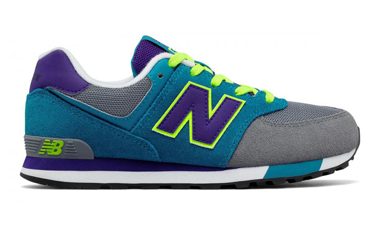 Order (JR) New Balance 574 'Potong dan Tampal Kelabu Biru' KL574AIG