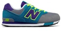 Order (JR) New Balance 574 'Potong dan Tampal Kelabu Biru' KL574AIG