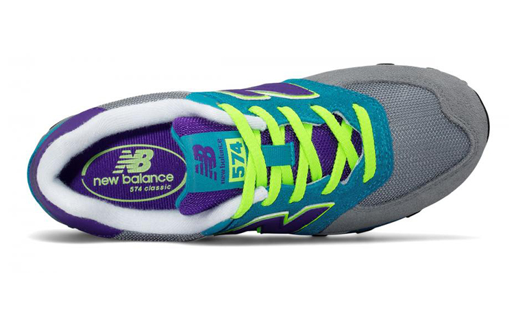 Lookbook (JR) New Balance 574 'Potong dan Tampal Kelabu Biru' KL574AIG