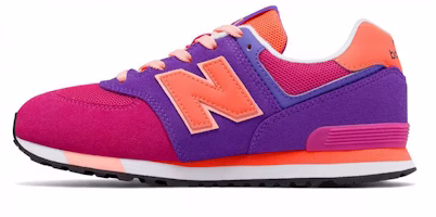 (Youth) New Balance 574 'Cut and Paste Purple Red' KL574AFG (Youth) New Balance 574 'Cut and Paste Purple Red' KL574AFG