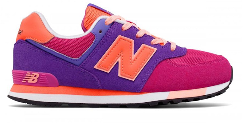 (JR) New Balance 574 'Cut and Paste Ungu Merah' KL574AFG Order (JR) New Balance 574 'Cut and Paste Ungu Merah' KL574AFG