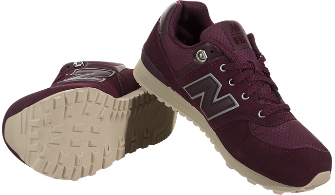(JR) New Balance 574 'Burgundy Gelap' KL574VCG Shop (JR) New Balance 574 'Burgundy Gelap' KL574VCG