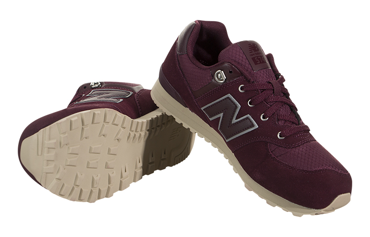 Shop (JR) New Balance 574 'Burgundy Gelap' KL574VCG