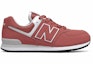 Order 大童 New Balance 574系列 舒適透氣 低筒休閒跑步鞋 暗紅色