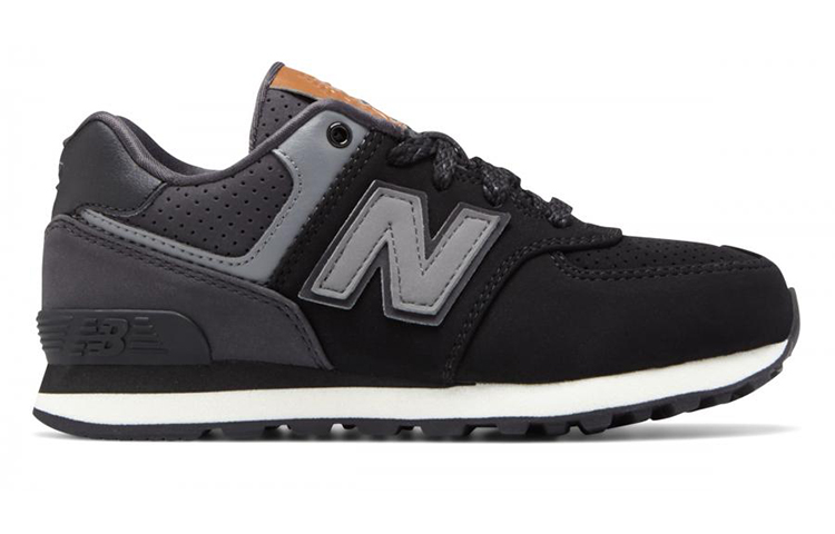 Order (JR) New Balance 574 'Abu-Abu Hitam' KL574YAG