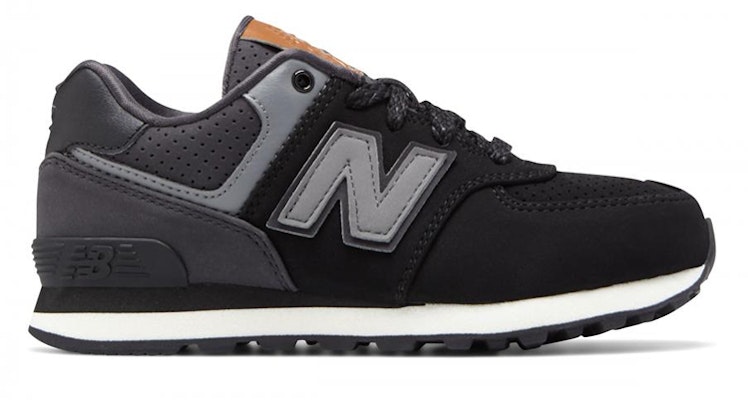 (JR) New Balance 574 'Abu-Abu Hitam' KL574YAG Order (JR) New Balance 574 'Abu-Abu Hitam' KL574YAG