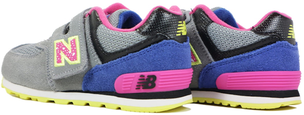 (JR) New Balance 574 'Abu Hitam Biru' KV57406Y Lookbook (JR) New Balance 574 'Abu Hitam Biru' KV57406Y