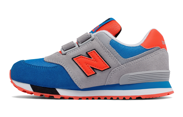 Buy 大童 New Balance 574系列 舒適透氣 低筒休閒跑步鞋 灰藍橙