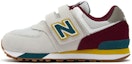 Buy (JR) 뉴발란스 574 그레이 버건디 (New Balance 574 Grey Burgundy) PV574PR1