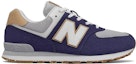 Order (JR) New Balance 574 'Navy' Sepatu Pria Hitam Biru GC574AE1