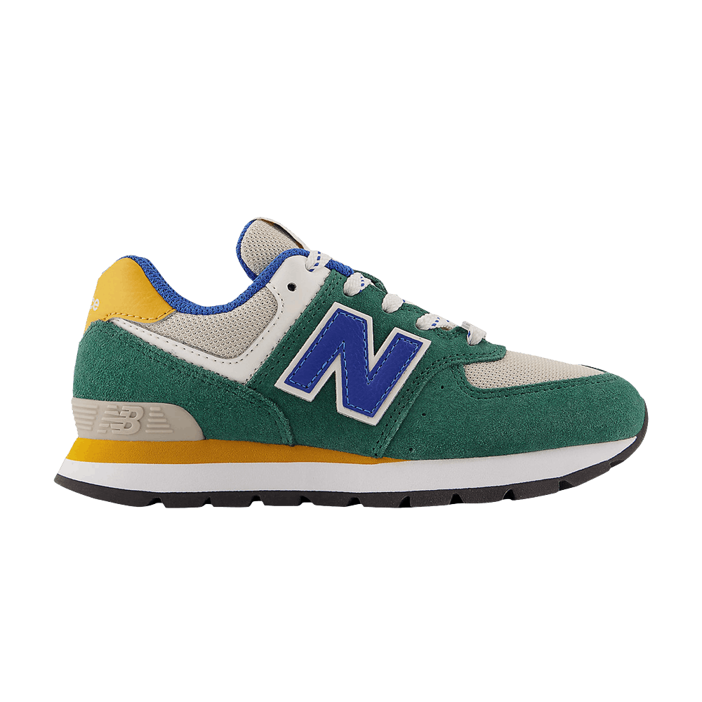 Buy (JR) New Balance 574 'Verde Nightwatch y Cobalto' PC574DG2