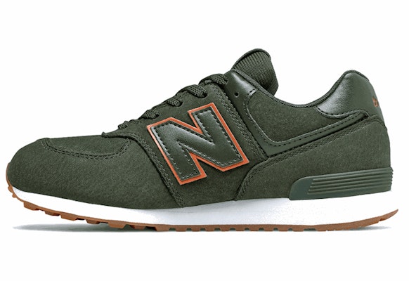 大童 New Balance 574系列 透氣耐磨防滑 低筒運動鞋 橄欖色 Buy 大童 New Balance 574系列 透氣耐磨防滑 低筒運動鞋 橄欖色