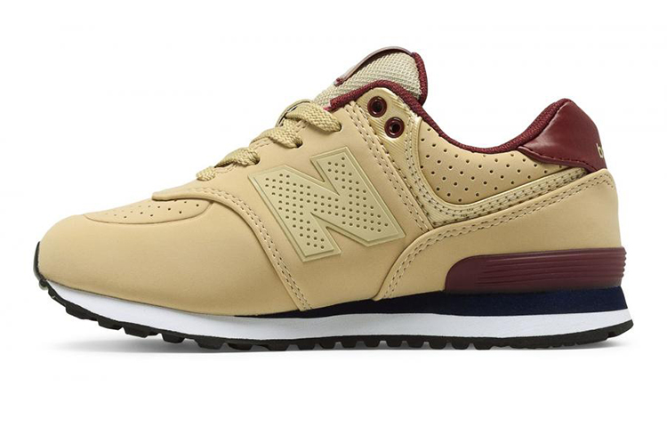 Buy 大童 New Balance 574 繪畫碎片 卡其色